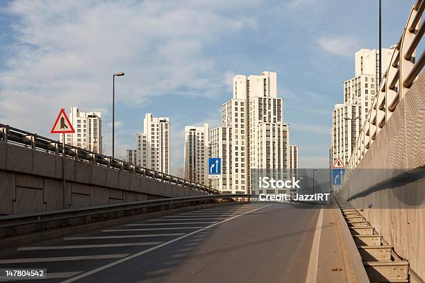 Modern Building And Road Stock Photo - Download Image Now - Architecture, Beauty, Blue