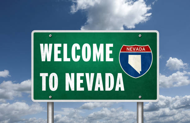 istock Welcome to US State of Nevada 1478067976