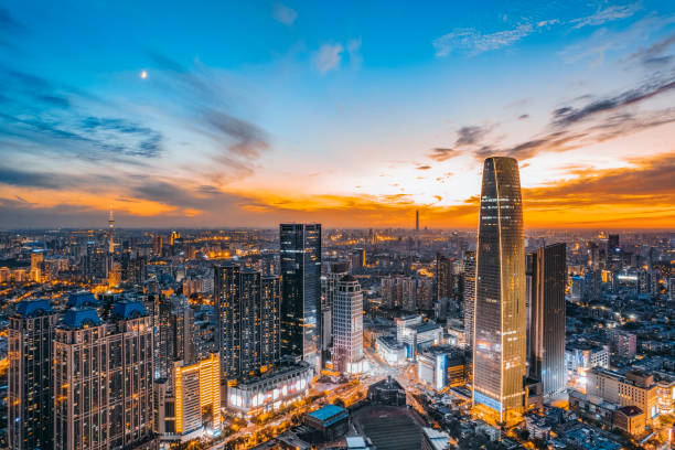 istock Tianjin City at night 1478076196