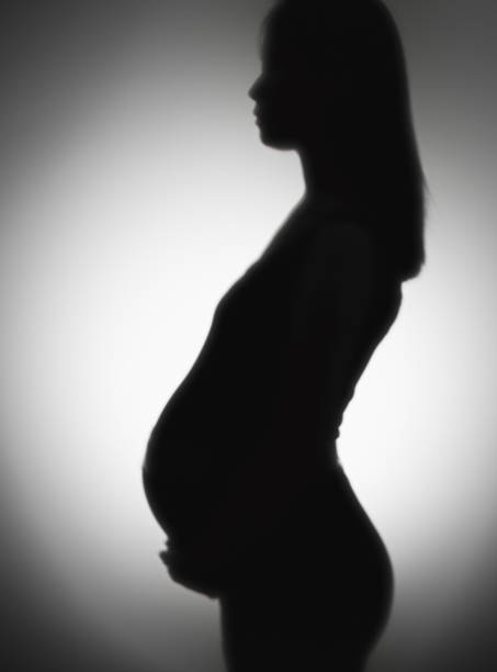 istock Pregnant woman Silhouette 1478078240
