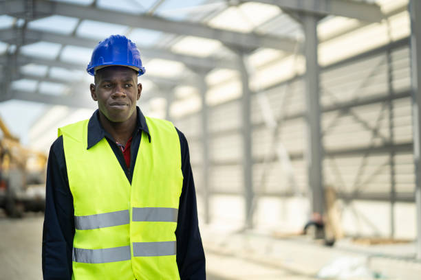 istock Portrait of an Afro-American construction worker 1478092281