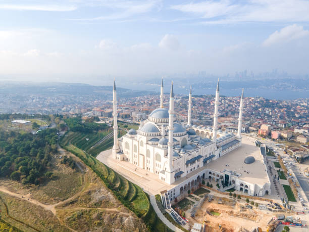 istock Drone view of the Blue Mosque in Istanbul 1478096768