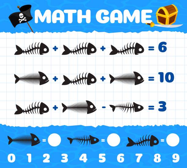 Fish Facts Math Worksheet 450+ Math Counting Fish Worksheet Stock Illustrations, Royalty-Free ...