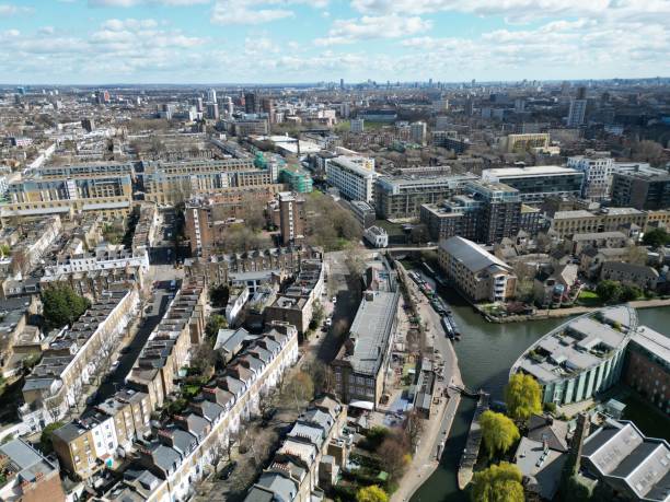 istock Islington London UK drone aerial view 1478098985