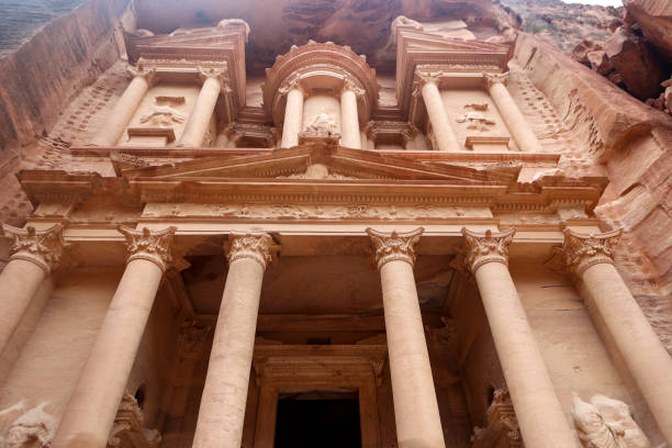 The Treasury at Petra, Jordan.