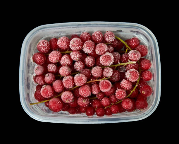 red currant berries as background texture