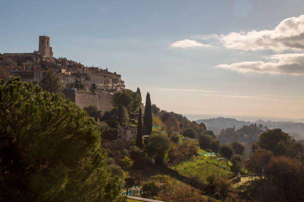 istock Medieval town on top of a hill 1478106559