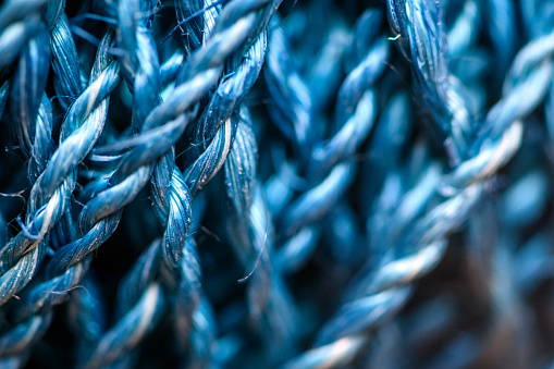 Blue rope macro