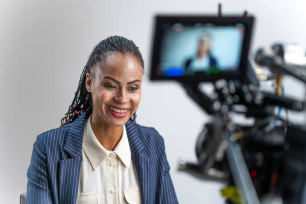 istock Woman recording video for blog 1478115793