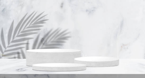 istock Shadows leaves overlay on backgrounds and round mock up 1478123576