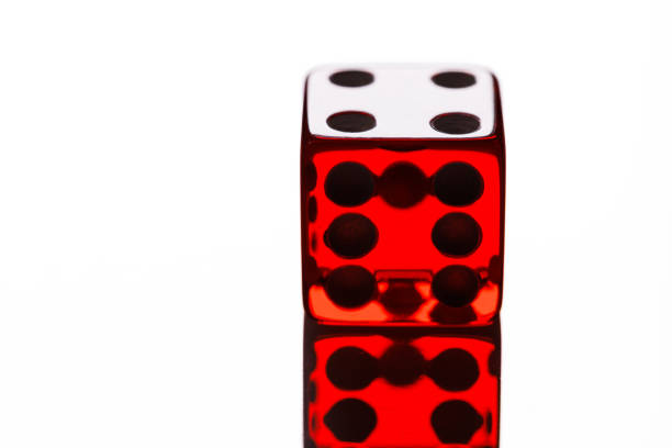 Two dice on the table