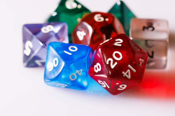 istock Dice for board game and role-playing game 1478124824
