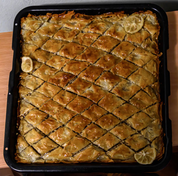 Baklava stock photo