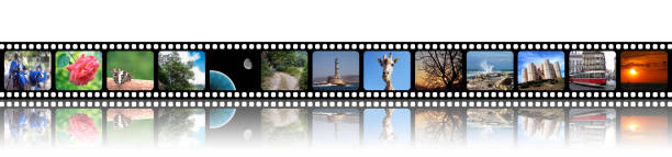 istock Frame film with various photos inside 1478144412