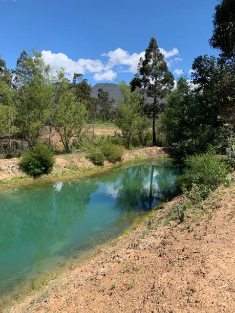 istock Blue pond in villa de leyva colombia 1478145499