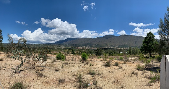 Desert landscape in Villa de leyva colombia
