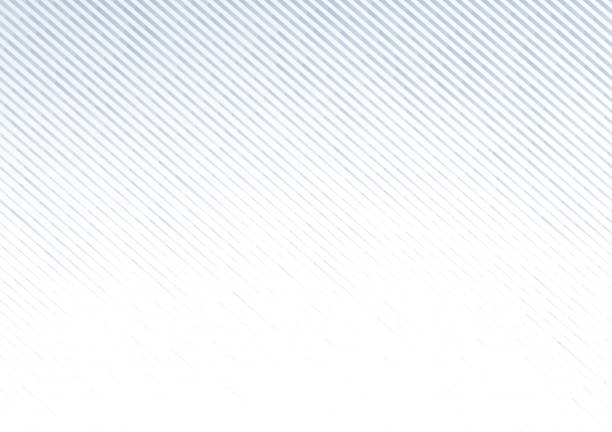 Light gray angled lines on white background vector art illustration