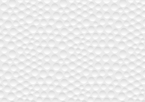 Textured golf ball dimpled pattern background vector illustration