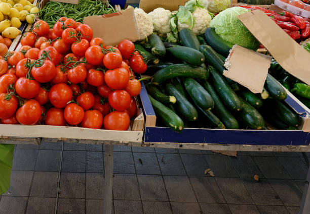 vegetable in a italian market