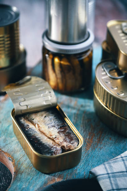 istock Canned Fish - Sardines in a Tin 1478174801