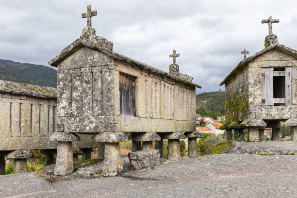 istock Traditional stone grain storage in Portugal. 1478184054