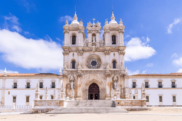 Europe, Portugal, Alcobaca. The Alcobaca Monastery, a UNESCO World Heritage Site.