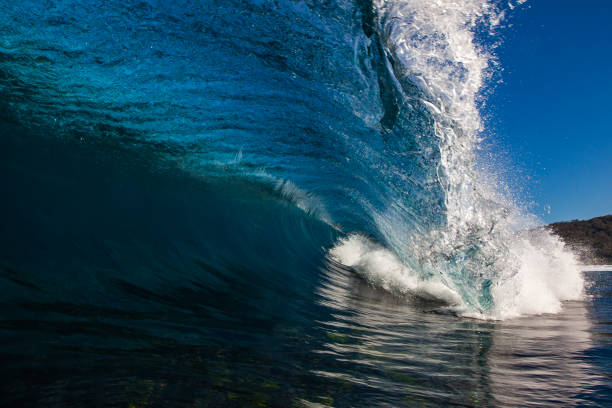 istock Underneath a big blue breaking wave in the ocean 1478205332