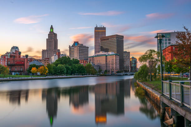 istock Providence, Rhode Island, USA at Dusk 1478211009