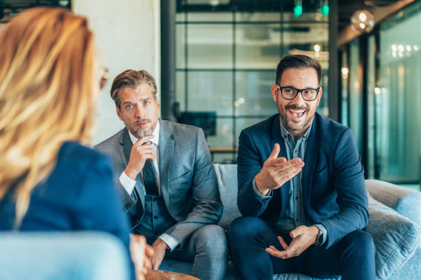 istock Business persons on meeting in the office 1478215768