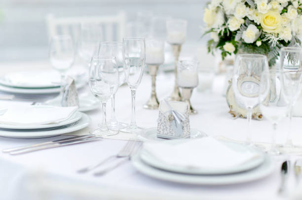 istock Table set for an event party or wedding reception 1478224010