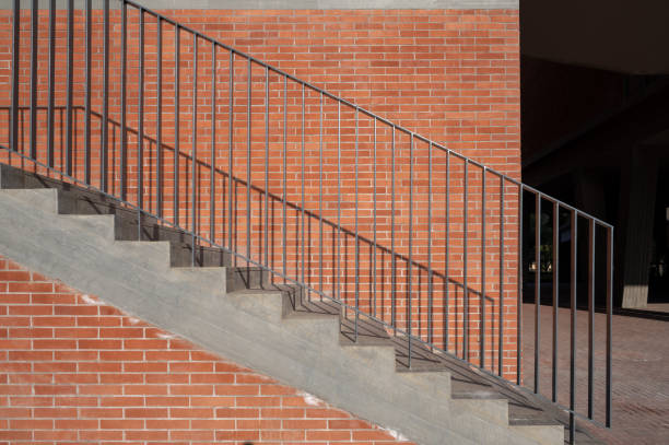 istock Stairs in Red Brick Building 1478236236