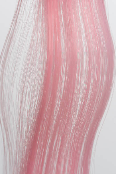 istock Silky smooth pink color hair background 1478240895