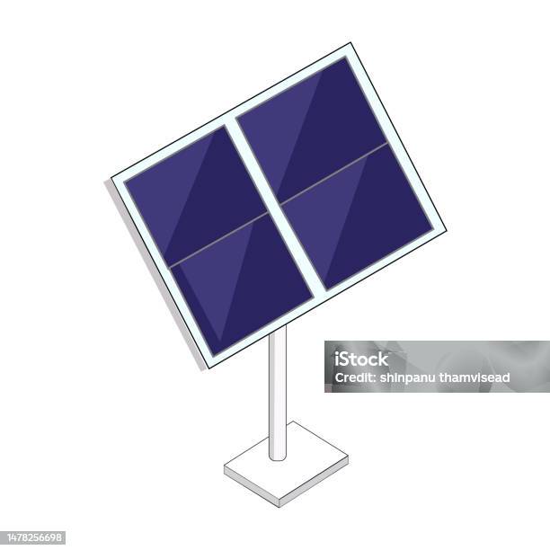 Solar Panel Inkscape Solar Panel Concept Green Energy Flat Design Vector Concept ...