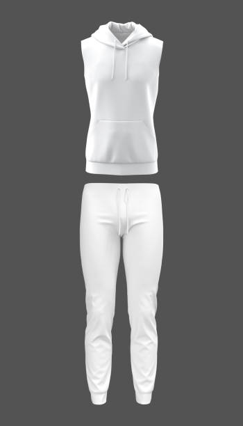 istock Mens Tracksuit: Sleeveless hoodie and pants 1478263862