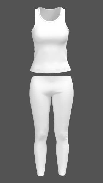 istock Women's sportswear: tanktop and leggings 1478265665