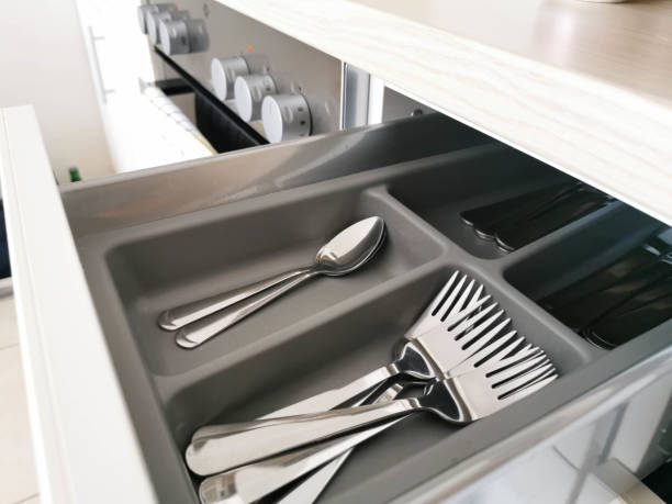 istock A kitchen and drawer with cutlery 1478268392