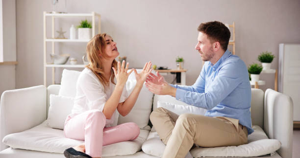 istock Sad Man Arguing With Woman 1478273448