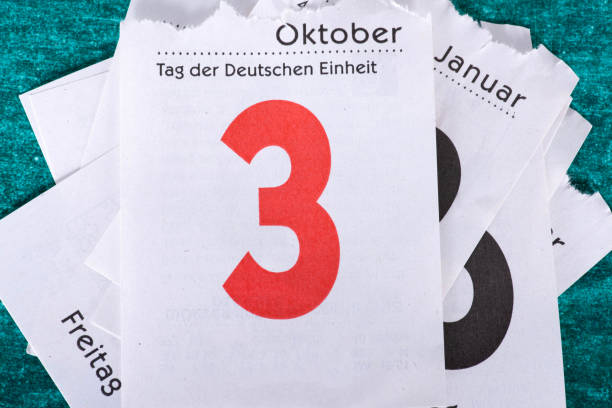 istock Calendar and 3 October Day of German Unity 1478287151