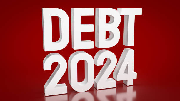 istock The text debt 2024 on red background for Business concept 3d rendering 1478288984