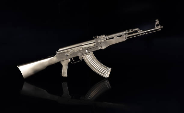 istock Golden AK-47 Kalashnikov assault rifle 1478291881