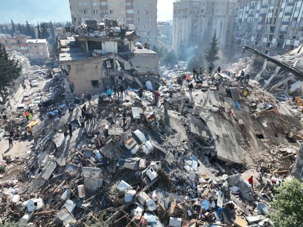 istock Drone photos shows quake devastation in Hatay, Turkey - 06 Feb 2023 1478293490