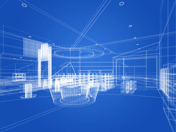 istock abstract sketch design of supermarket ,3d  rendering 1478296608