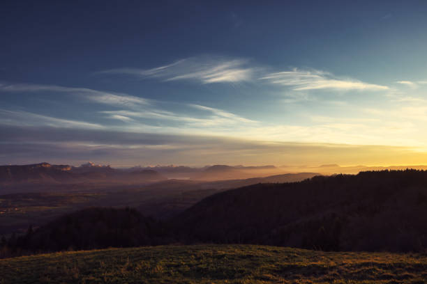 istock Sunset over the French Alps 1478297187