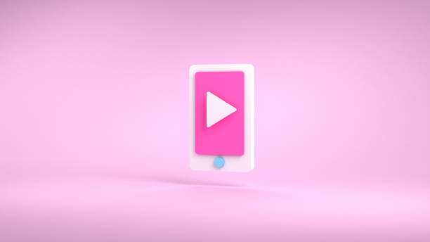 istock 3d Video Player Concept Stock Illustration 1478298456