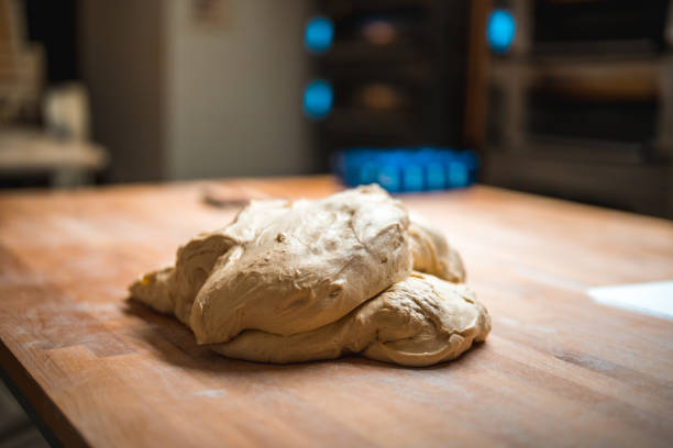 Pastry Dough Proofing In A Small Bakery