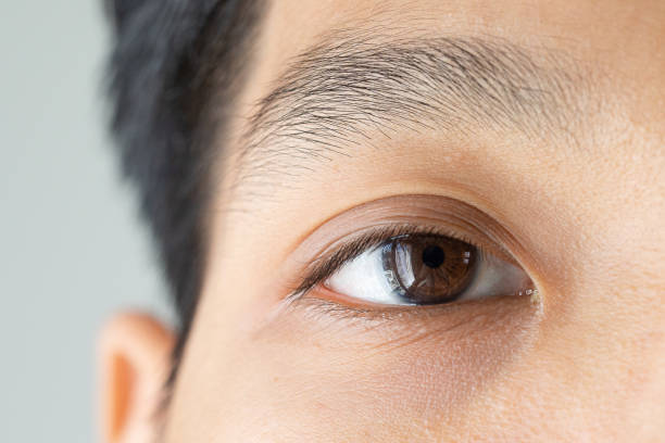 istock Macro of a young Asian man's eye 1478308336