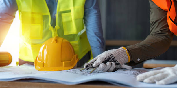 istock Project team of engineers and architects planing for new project, Business construction concepts 1478313929