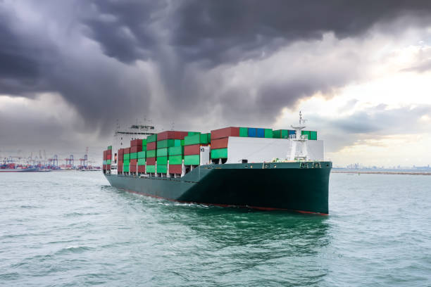istock container vessels business and industry service export and import cargo from dock by marine container vessels to distributing goods to consumers and supplier asia pacific and worldwide, 1478342541