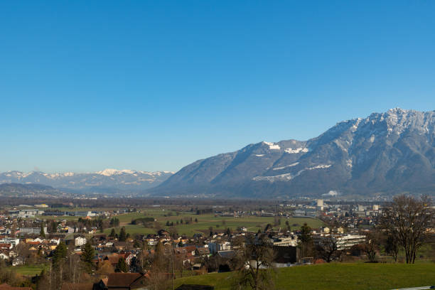 istock View over the rhine valley from Grabs in Switzerland 1478344176