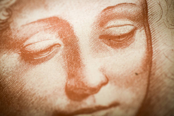 istock Leonardo's sketches and drawings: Young woman 1478348639